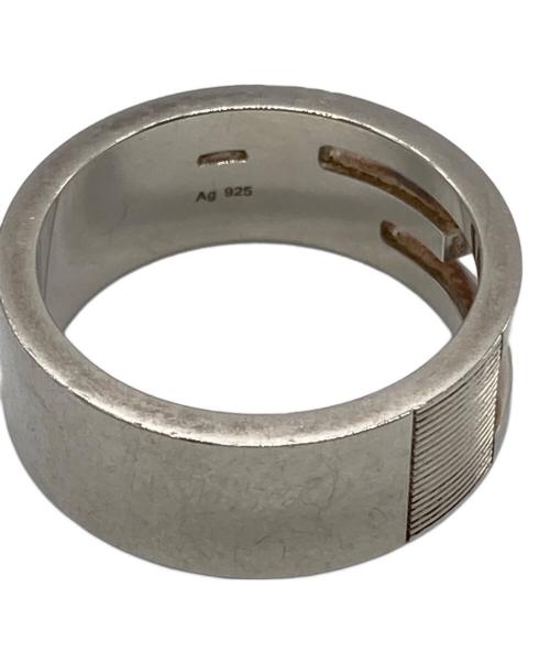 GUCCI（グッチ）GUCCI (グッチ) ブランデッドGリング サイズ:18の古着・服飾アイテム