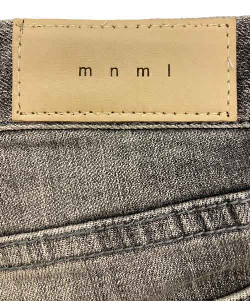 mnml（ミニマル）MNML (ミニマル) ダメージデニムパンツ ブラック サイズ:W34の古着・服飾アイテム
