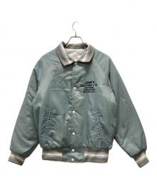 canada sportswear（カナダ スポーツウェア）の古着「ナイロンスタジャン」｜グレー