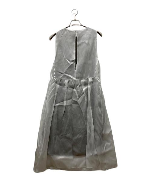 IENA（イエナ）IENA (イエナ) シルク ノースリーブワンピース グレー サイズ:36の古着・服飾アイテム