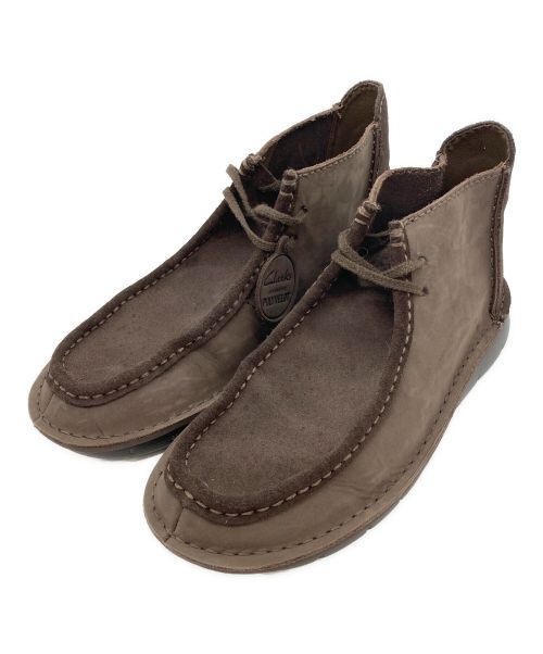 CLARKS（クラークス）CLARKS (クラークス) Colehill Wally / コールヒルウォーリー モカシンシューズ ブラウン サイズ:25.5の古着・服飾アイテム