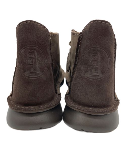 CLARKS（クラークス）CLARKS (クラークス) Colehill Wally / コールヒルウォーリー モカシンシューズ ブラウン サイズ:25.5の古着・服飾アイテム