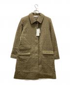 moussyマウジー）の古着「MONOGRAM BALCOLLAR コート」｜ブラウン