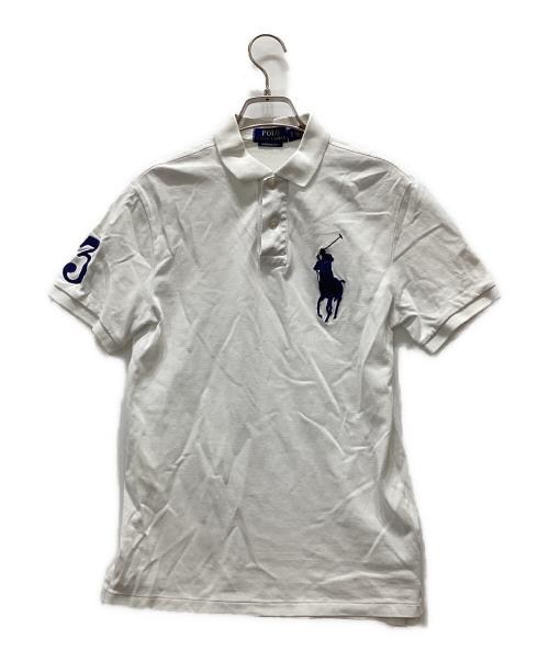POLO RALPH LAUREN（ポロ・ラルフローレン）POLO RALPH LAUREN (ポロ・ラルフローレン) ポロシャツ ホワイト サイズ:SPの古着・服飾アイテム