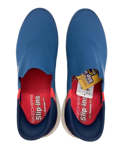 SKECHERS（スケッチャーズ）SKECHERS (スケッチャーズ) GO WALK MASSAGE FIT-CURRENT ネイビー サイズ:26.5の古着・服飾アイテム