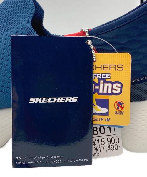 SKECHERS（スケッチャーズ）SKECHERS (スケッチャーズ) GO WALK MASSAGE FIT-CURRENT ネイビー サイズ:26.5の古着・服飾アイテム