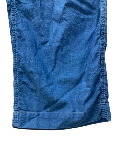 45rpm（45アールピーエム）45rpm (45アールピーエム) インディゴ粟サテンの4ポケットパンツ インディゴ サイズ:Mの古着・服飾アイテム