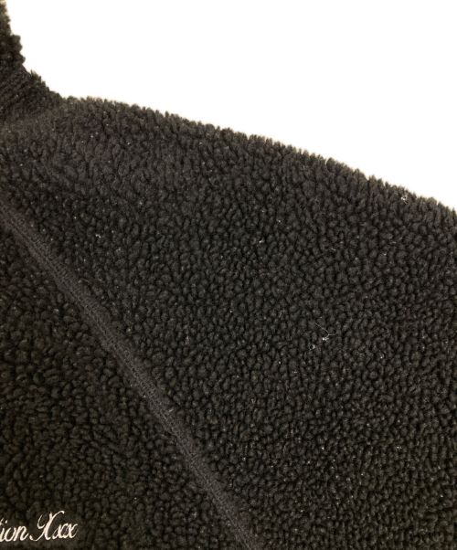 GOD SELECTION XXX（ゴッドセレクショントリプルエックス）GOD SELECTION XXX (ゴッドセレクショントリプルエックス) Fleece Jacket/フリースジャケット ブラック サイズ:XLの古着・服飾アイテム