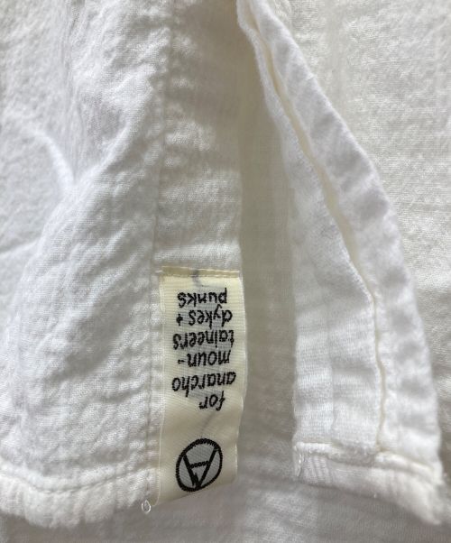 MOUNTAIN RESEARCH（マウンテンリサーチ）MOUNTAIN RESEARCH (マウンテンリサーチ) GAME SHIRT/ゲームシャツ ホワイト サイズ:Mの古着・服飾アイテム