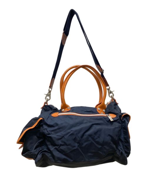 Orobianco（オロビアンコ）Orobianco (オロビアンコ) 2WAYショルダーバッグ ネイビーの古着・服飾アイテム