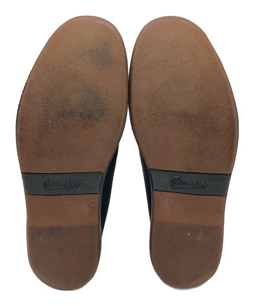 PARABOOT（パラブーツ）PARABOOT (パラブーツ) Veritable Mocassin モカシンシューズ ブラック サイズ:サイズ表記無しの古着・服飾アイテム
