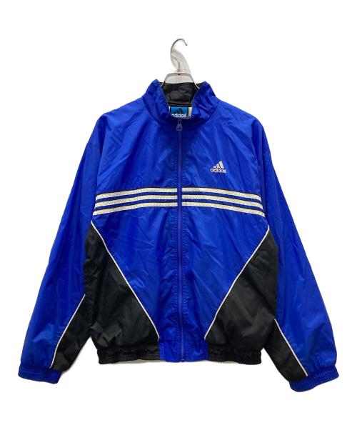 adidas（アディダス）adidas (アディダス) ジップアップジャケット ブルー サイズ:Sの古着・服飾アイテム