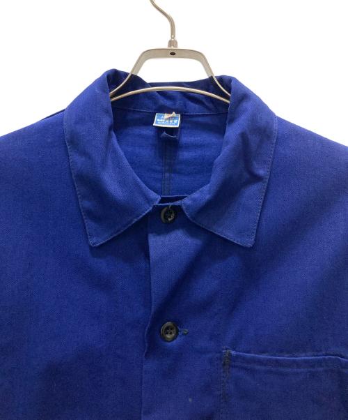 JOSEF WITT（ヨーゼフヴィット）JOSEF WITT (ヨーゼフヴィット) ユーロワークカバーオール ブルー サイズ:48の古着・服飾アイテム