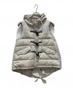 MARECHAL TERREマルシャルテル）の古着「ダウンベスト」｜グレー