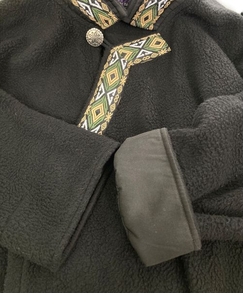 jagged edge mountain gear（ジャギッドエッジマウンテンギア）jagged edge mountain gear (ジャギッドエッジマウンテンギア) JOURNAL STANDARD (ジャーナル スタンダード) チロリアンテープボアコート ブラック サイズ:Mの古着・服飾アイテム