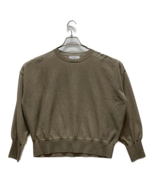 SLOBE IENA（スローブ イエナ）SLOBE IENA (スローブ イエナ) シアーニットプルオーバー ブラウン サイズ:表記なしの古着・服飾アイテム