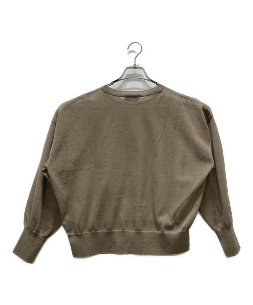 SLOBE IENA（スローブ イエナ）SLOBE IENA (スローブ イエナ) シアーニットプルオーバー ブラウン サイズ:表記なしの古着・服飾アイテム