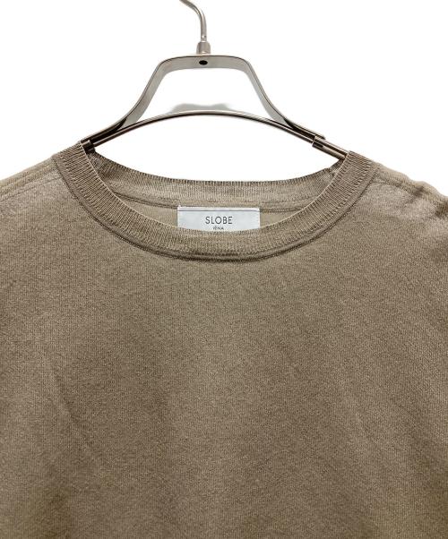 SLOBE IENA（スローブ イエナ）SLOBE IENA (スローブ イエナ) シアーニットプルオーバー ブラウン サイズ:表記なしの古着・服飾アイテム