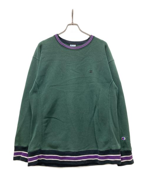 Champion（チャンピオン）Champion (チャンピオン) リバースウィーブスウェット グリーン サイズ:Lの古着・服飾アイテム