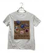 COACH×DISNEYコーチ×ディズニー）の古着「ワッペンTシャツ」｜ホワイト