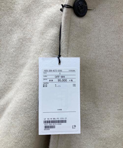 LOEFF（ロエフ）LOEFF (ロエフ) ダブルフェイススタンドカラーコート ベージュ サイズ:1の古着・服飾アイテム