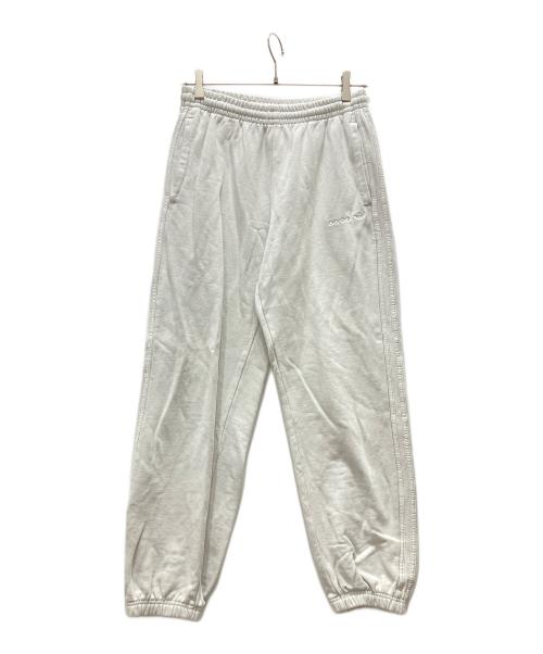 adidas（アディダス）adidas (アディダス) Reveal エッセンシャルズ スウェットパンツ ホワイト サイズ:Mの古着・服飾アイテム