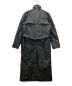 PRADA (プラダ) プレート付ナイロンステンカラーコート ブラック サイズ:38：36000円