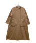 ADIEU TRISTESSE（アデュートリステス）の古着「ダブルフェイスロングコート」｜ブラウン×カーキ
