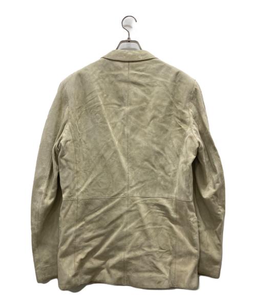 BURBERRY LONDON（バーバリーロンドン）BURBERRY LONDON (バーバリーロンドン) スエードテーラードジャケット ベージュ サイズ:50の古着・服飾アイテム