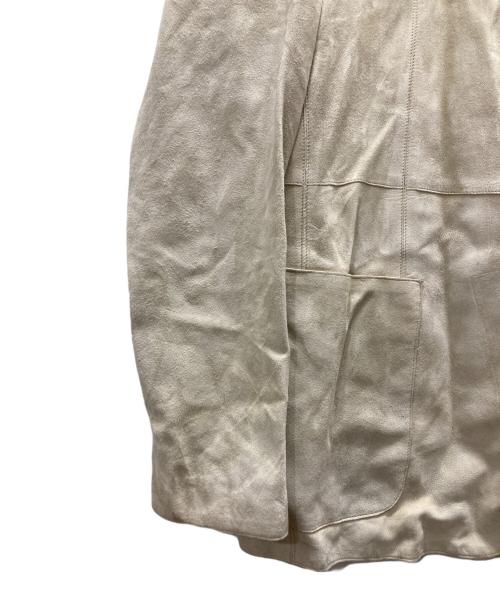 BURBERRY LONDON（バーバリーロンドン）BURBERRY LONDON (バーバリーロンドン) スエードテーラードジャケット ベージュ サイズ:50の古着・服飾アイテム