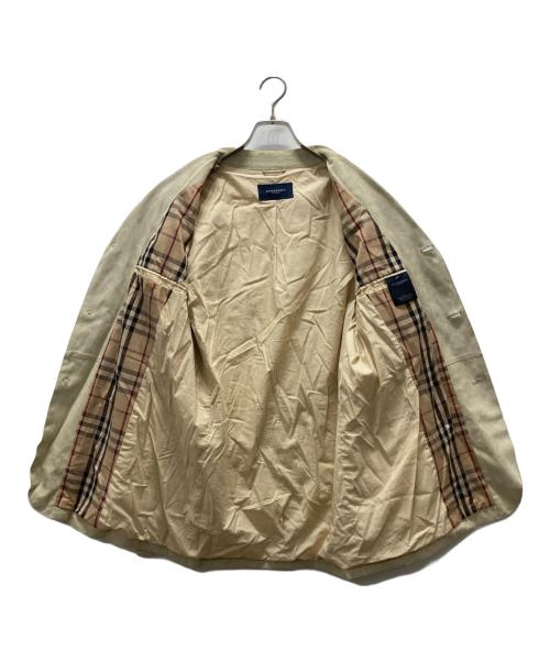 BURBERRY LONDON（バーバリーロンドン）BURBERRY LONDON (バーバリーロンドン) スエードテーラードジャケット ベージュ サイズ:50の古着・服飾アイテム