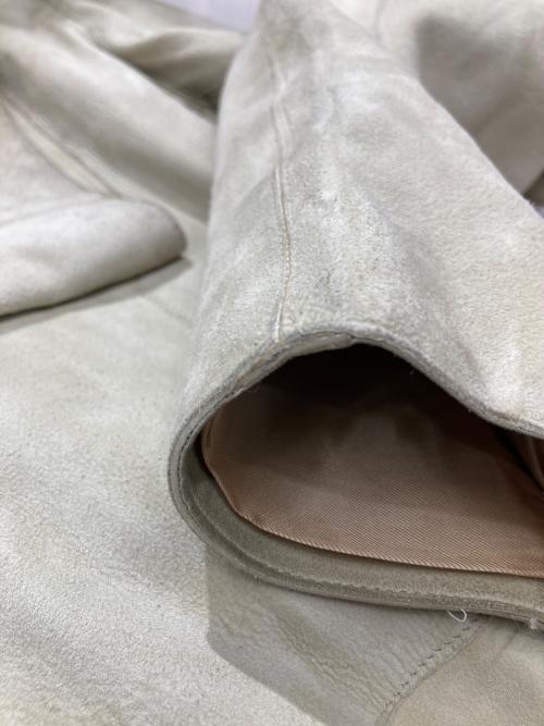 BURBERRY LONDON（バーバリーロンドン）BURBERRY LONDON (バーバリーロンドン) スエードテーラードジャケット ベージュ サイズ:50の古着・服飾アイテム