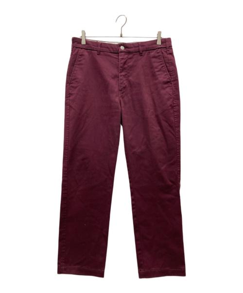 LEVI'S PReMIUM（リーバイス プレミアム）LEVI'S PReMIUM (リーバイスプレミアム) スタプレパンツ ボルドー サイズ:32の古着・服飾アイテム