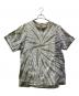 Rebuild by Needles（リビルドバイニードルス）の古着「再構築タイダイTシャツ」｜カーキ