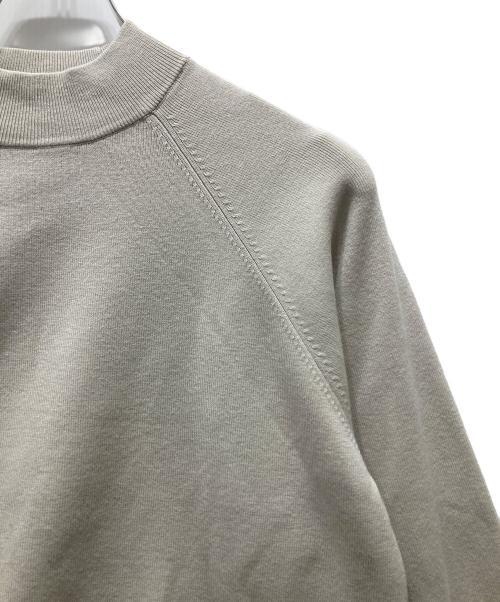 Mila Owen（ミラオーウェン）Mila Owen (ミラオーウェン) 構築ラグランスリーブニットプルオーバー ベージュの古着・服飾アイテム