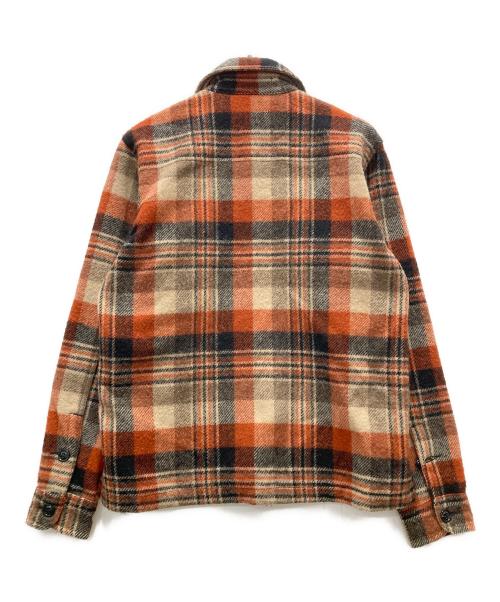 JOHNSON WOOLEN MILLS（ジョンソンウーレンミルズ）Johnson Woolen Mills (ジョンソンウーレンミルズ) シャツジャケット レッド サイズ:Mの古着・服飾アイテム