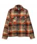 Johnson Woolen Mills（ジョンソンウーレンミルズ）の古着「シャツジャケット」｜レッド