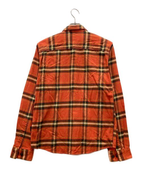 Patagonia（パタゴニア）Patagonia (パタゴニア) ライトウェイトフィヨルドフランネルシャツ オレンジ サイズ:XSの古着・服飾アイテム