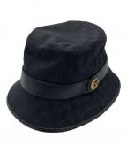 GUCCIグッチ）の古着「フェドラーハット」｜ブラック