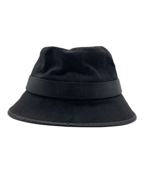 GUCCI（グッチ）GUCCI (グッチ) フェドラーハット ブラック サイズ:58cmの古着・服飾アイテム