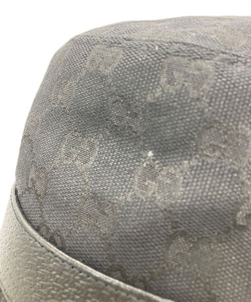 GUCCI（グッチ）GUCCI (グッチ) フェドラーハット ブラック サイズ:58cmの古着・服飾アイテム