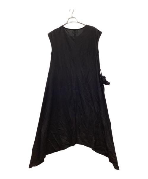 MIDIUMISOLID（ミディウミソリッド）MIDIUMISOLID (ミディウミソリッド) ノースリーブワンピース ブラック サイズ:F 未使用品の古着・服飾アイテム