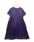 mizuiro-ind（ミズイロインド）の古着「フレンチスリーブワンピース」｜パープル