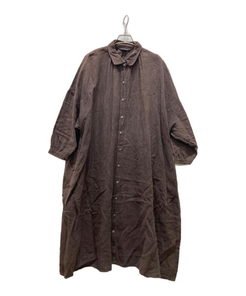 Heavenly（ヘブンリー）Heavenly (ヘブンリー) シャツワンピース ブラウン サイズ:表記サイズ無しの古着・服飾アイテム