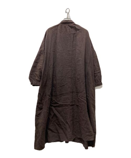 Heavenly（ヘブンリー）Heavenly (ヘブンリー) シャツワンピース ブラウン サイズ:表記サイズ無しの古着・服飾アイテム