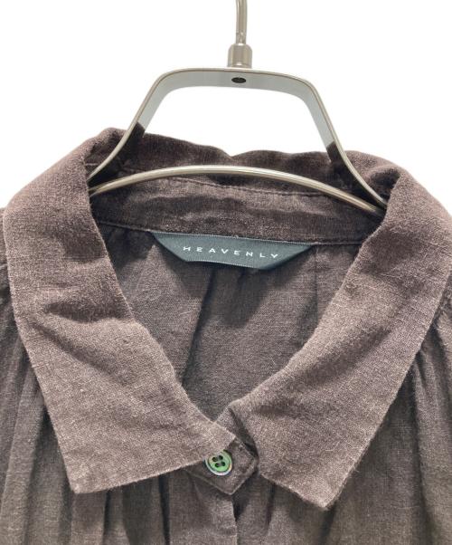 Heavenly（ヘブンリー）Heavenly (ヘブンリー) シャツワンピース ブラウン サイズ:表記サイズ無しの古着・服飾アイテム