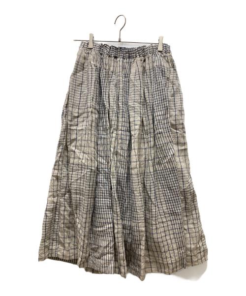 ichi（イチ）ichi (イチ) セットアップブラウス ベージュ サイズ:FREEの古着・服飾アイテム