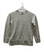 LOOPWHEELER×LOWERCASEループウィラー×ロウワーケース）の古着「ウール混ラグランスウェット」｜グレー