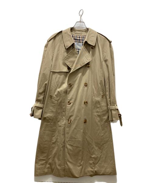 Aquascutum（アクアスキュータム）Aquascutum (アクアスキュータム) トレンチコート ベージュ サイズ:表記サイズ無しの古着・服飾アイテム