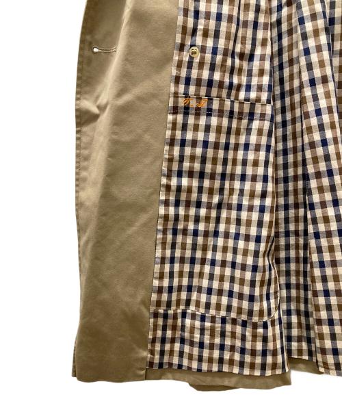 Aquascutum（アクアスキュータム）Aquascutum (アクアスキュータム) トレンチコート ベージュ サイズ:表記サイズ無しの古着・服飾アイテム